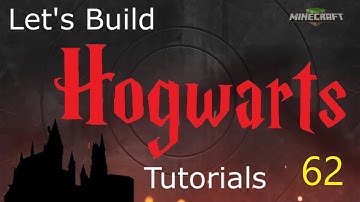 Lets Build Hogwarts in Minecraft Tutorials Part 62. The Clocktower Part 4