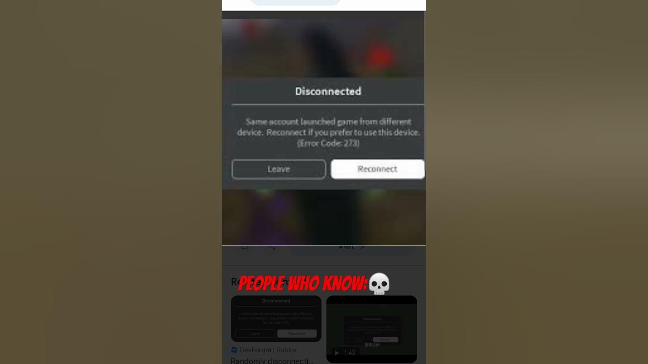  error code 273 roblox youtube
