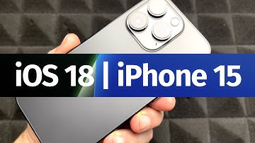 How to Update to iOS 18 iPhone 15, iPhone 15 Plus, iPhone 15 Pro, iPhone 15 Pro Max