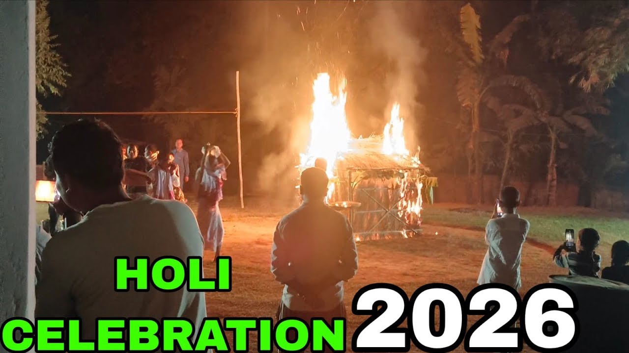 Shri Krishna r Gorbho Ghar Jolano Hoitase 😱 ( Happy Holi 2026 ...