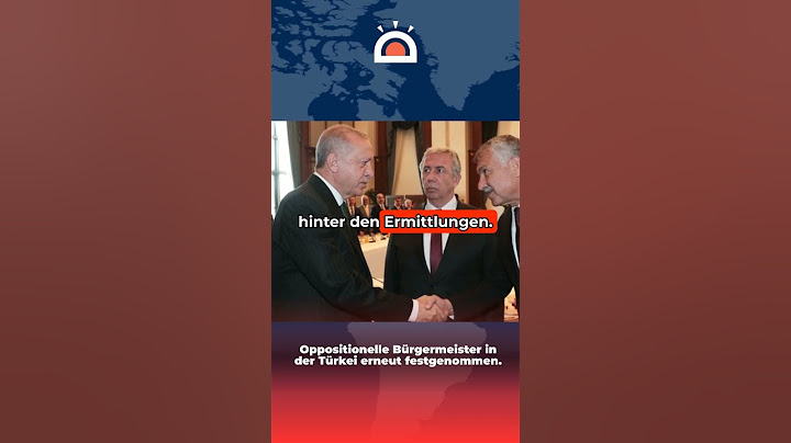 "Wie weit geht die Repression in der Türkei? Opposition unter Druck: Alle Fakten in Sekunden. U