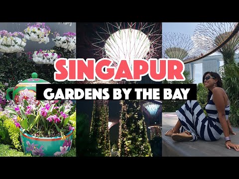 Video: Qué ver y hacer en los jardines junto a la bahía de Singapur