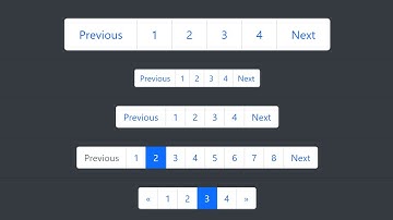 Pagination in Bootstrap | Bootstrap 5 Tutorials #7