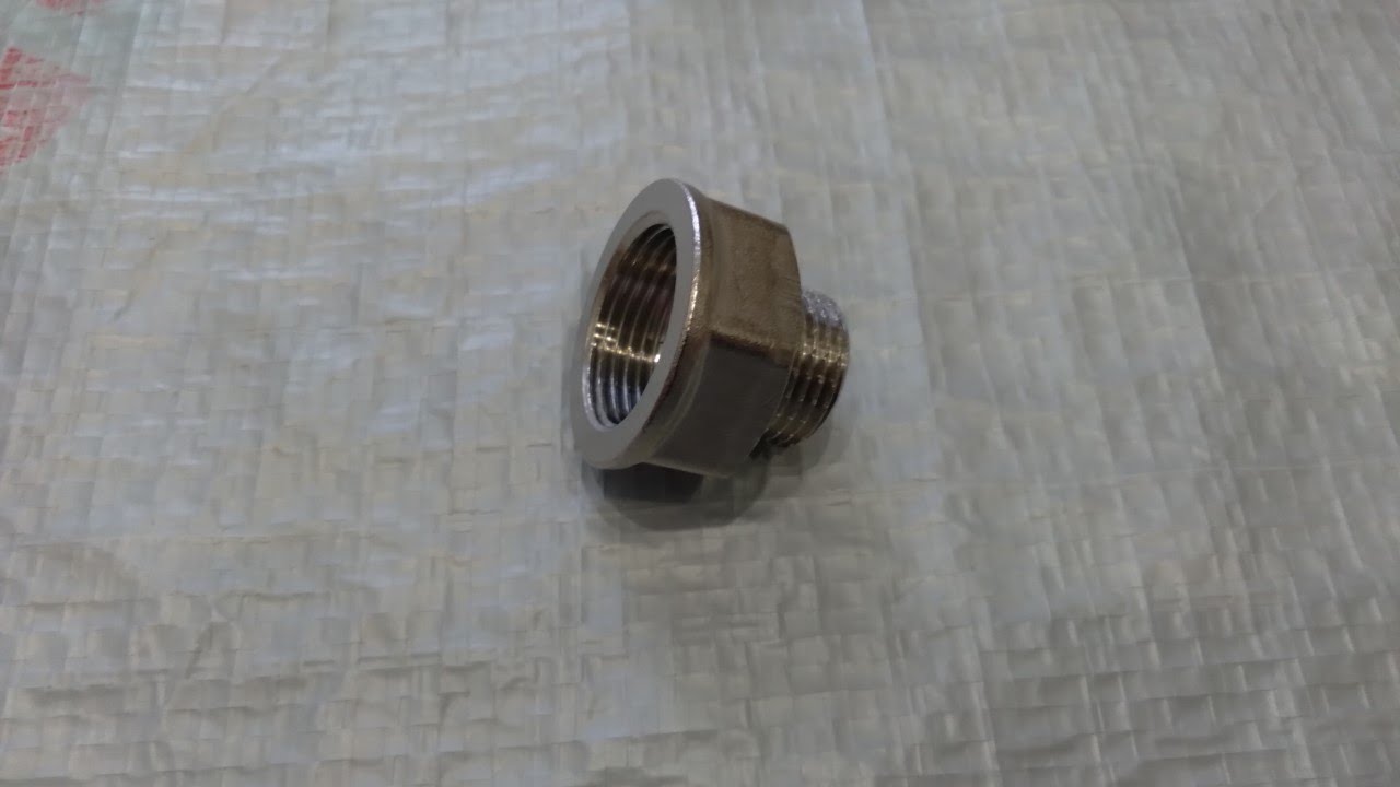 Латунный переходник 3/4 на 1/2 Valtec VTr.592.N.0504 - YouTube