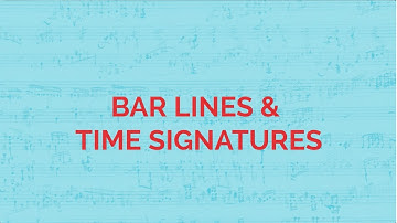 ABRSM Music Theory Grade 1 Music Exam Tutorial - [3] Barlines & Time Signatures