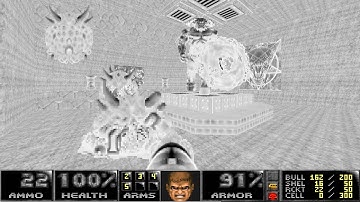 Doom Real World (2003) MAP09: "Computer Station" UV Max Speedrun 2:18 100% Kills 100% Secrets