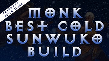 Diablo 3 Monk Build - Best Cold Sunwuko Build (Patch 2.1.2)