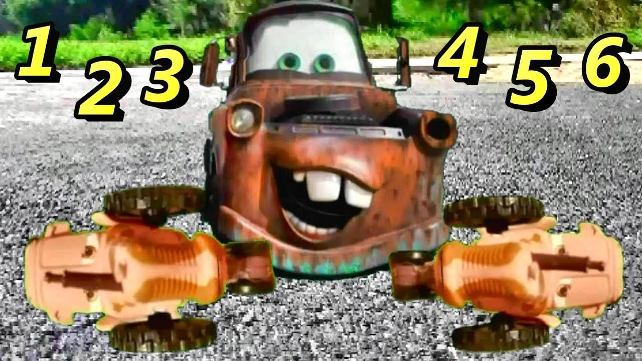 DISNEY CARS TRACTOR TIPPING FUN LEARNING TO COUNT Game Mater sees Nancy ...