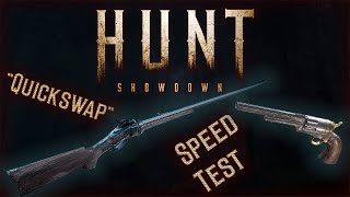 Hunt: Showdown - Single Shot Weapons "Quickswap" Speed Test