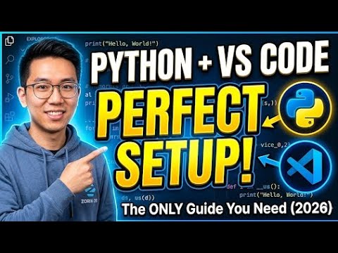 The ONLY Python Setup Guide You Need (2026 Edition) #vscode #python 