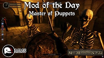 Morrowind Mod of the Day - Master of Puppets Showcase
