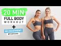 20 MIN Full Body Workout // No Equipment + Calorie Burner // Sanne Vloet #FitAtHome