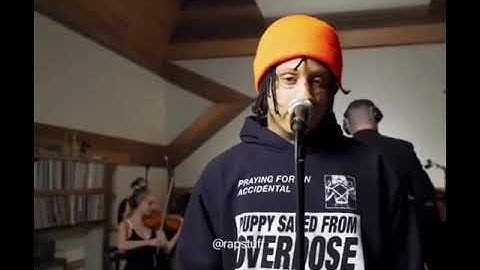Trippie Redd performs wish via orchestra❤️❤️