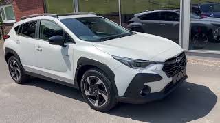 @Burnsgarages New Subaru Crosstrek Touring in Crystal white Pearl