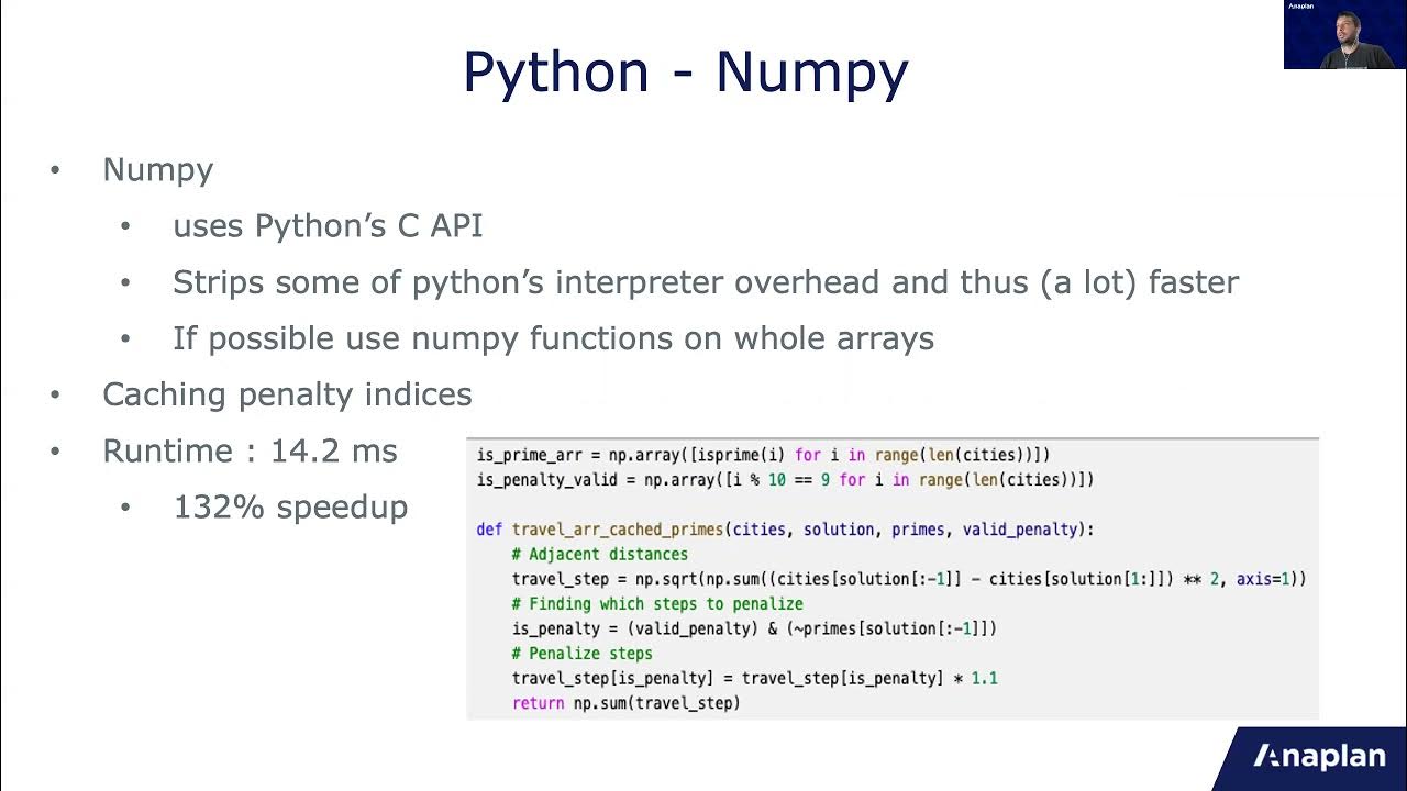 Yair Beer: Python bottleneck optimization progression from lists to ...