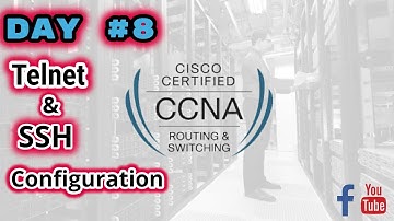 Telnet and SSH configuration |free CCNA course | Day #8| 2020 [pashto]