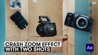 How to Make a Crash Zoom Effect with Two Clips - After Effects Tutorial