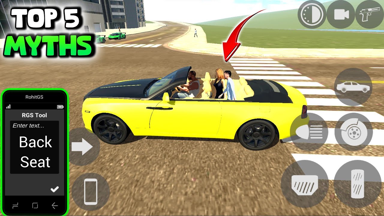 Sitting On Back Seat Of Car In Indian Bike Driving 3D Top 5 Myths 18