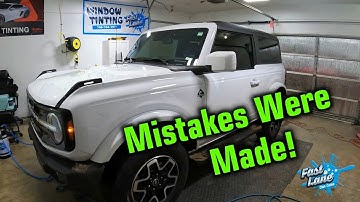 2023 Ford Bronco Window Tint!