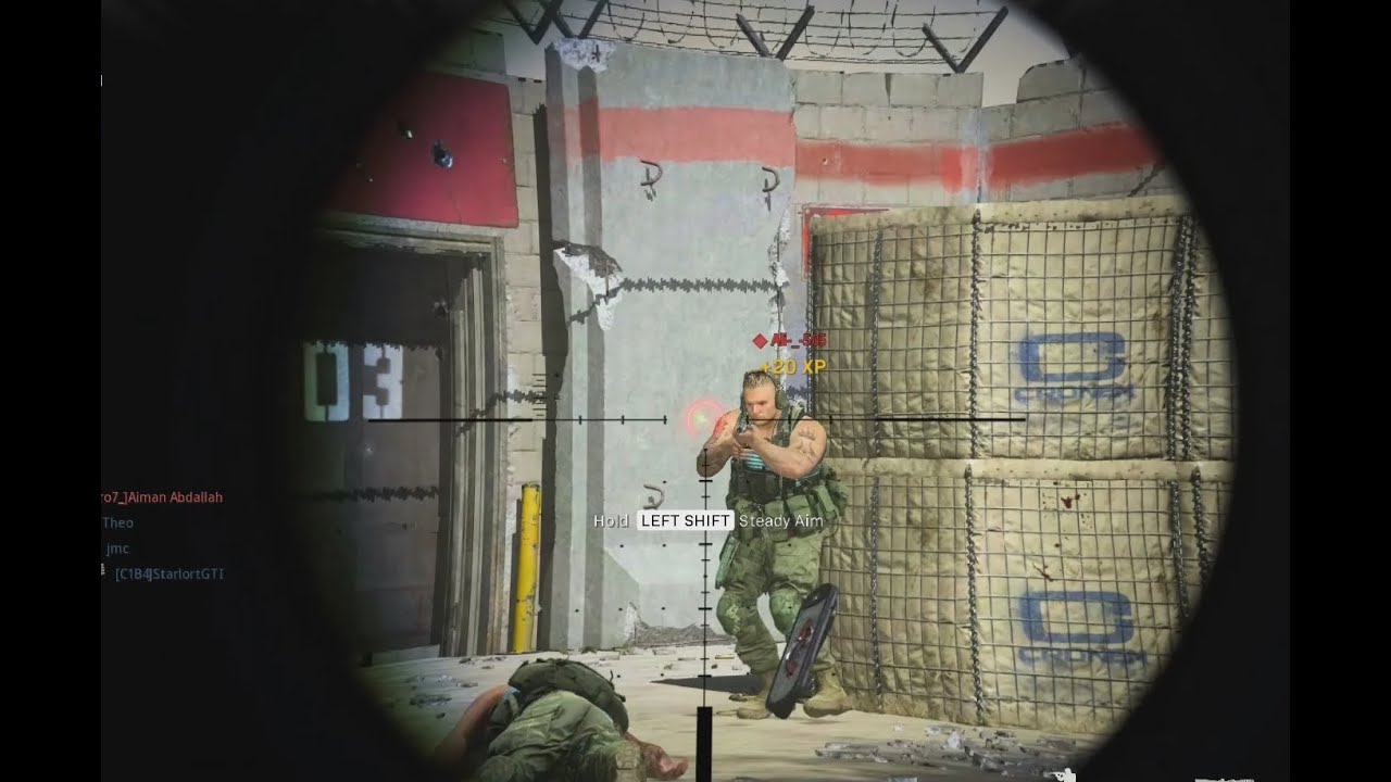 Learning to snipe in Call of Duty MW - YouTube