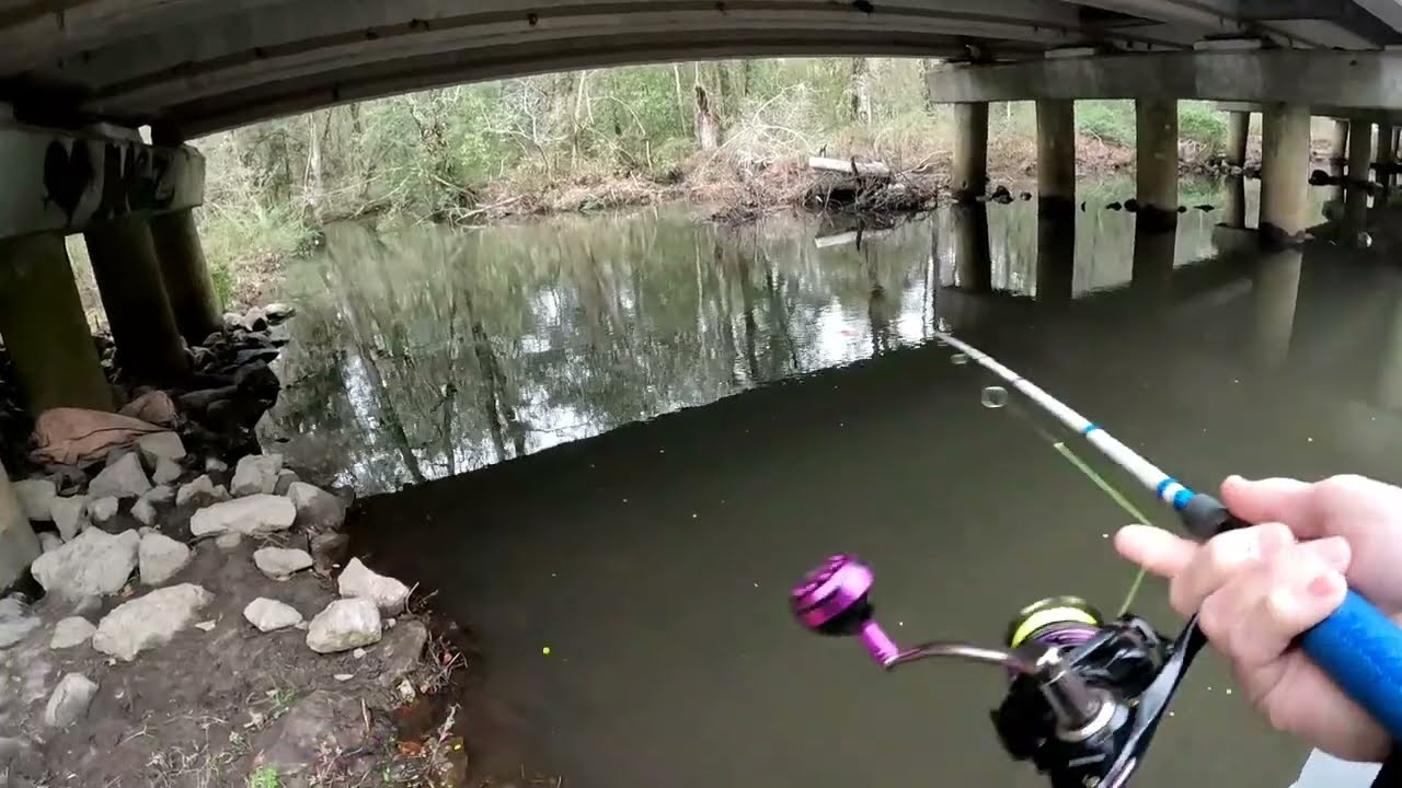 Fishing on a COLD BLUSTERY morning!