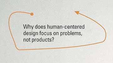 Why Does Human-Centered Design Focus on Problems, Not Products?