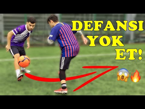 HAREKETSİZ DURAN DEFANSI GEÇMEK İÇİN 3 ÇALIM (Çalım Atma Teknikleri)