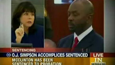 OJ Co-Defendant Michael McClinton Sentence---Proba...