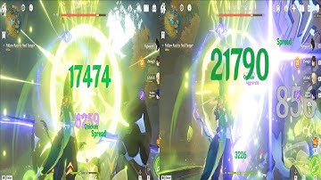 Tighnari Level 80 vs Level 90 Damage Comparison How Important are Levels for Dendro Reactions?