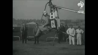 Hiller Rotorcycle excerpted from 'British Pathe News Flashes 1958'