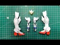 ガンプラ製作記録　シェンロンガンダムEW14 スミ入れ