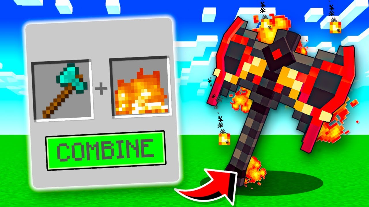 Dynamic World Addon – Elemental Weapons in Minecraft Survival - YouTube