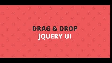 drag and drop Basic (2/7) - the draggable