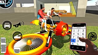 NEW indian FLYING BIKE Indian Bikes And Cars Game 3D- Best Android IOS Gameplay screenshot 1