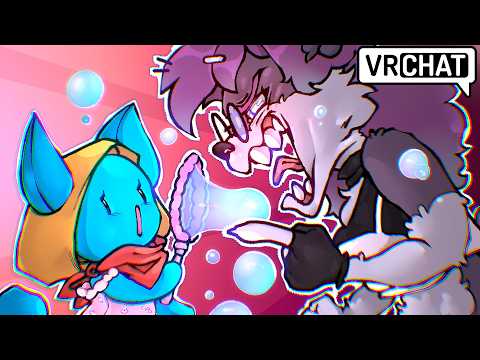vrchat furry fakes their death over bubbles