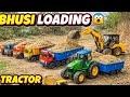 Toy Dumper Truck Loading & Transport 🔥 | Real Construction Simulation | JCB 3DX