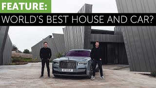 World&#39;s Best Car at the World&#39;s Best House? New Rolls-Royce Black Badge Ghost