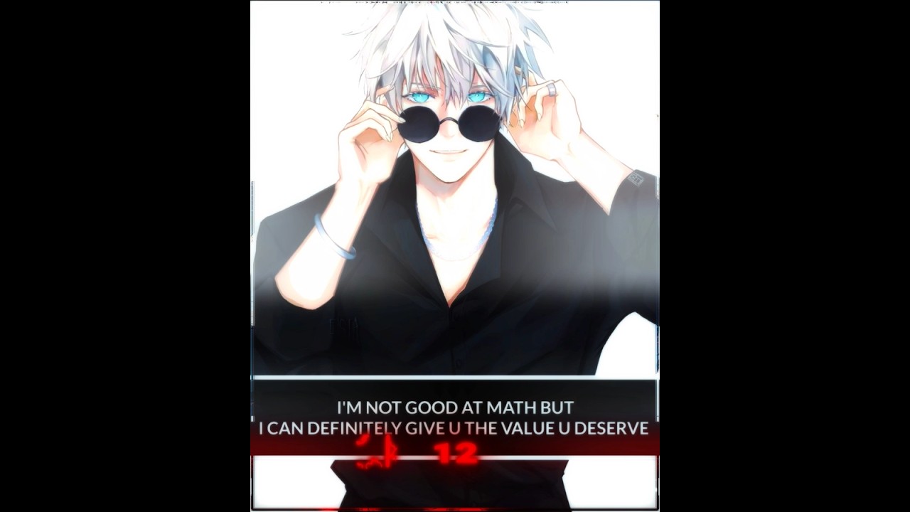 Freeky ahh rizz 🫠🥀 |Gojo - Gata only| #anime #animeedit #jujutsukaisenseason3 #gojosatoru #fypシ