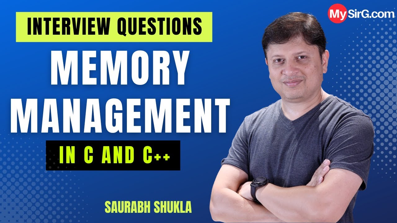 Memory Management in C and C++ in Hindi | Interview Questions - YouTube