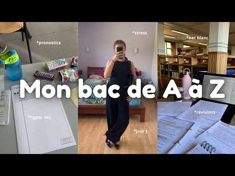 MON BAC DE A à Z [ révisions, jour J, pronostics…] 