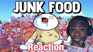 Junk Food Reaction!