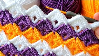 This stitch is a true work of art! A wonderful crochet stitch for the winter seaso