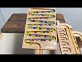 Marble Run Race ASMR ✨ 3D printed track + Snake-shaped wooden track + square track