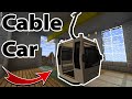 Minecraft Cable Car | Real Train Mod