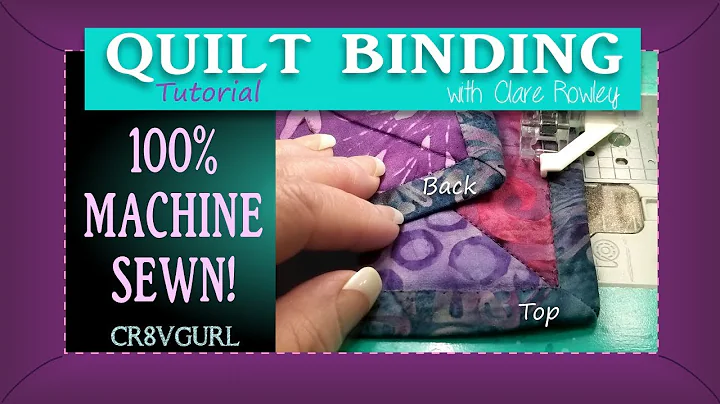 Quilt Binding Easy & Perfect Corners by Sewing Mac...
