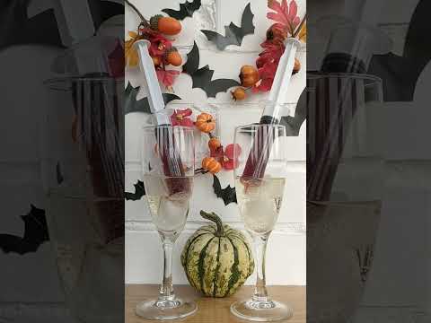 🧛 Необычная мимоза #halloween #coctails #рецепт #хэллоуин #коктейль #мимоза