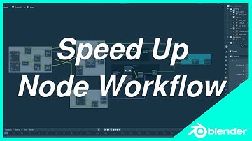 Speed Up Node Workflow In Blender _ Blender Node Wrangler Addon