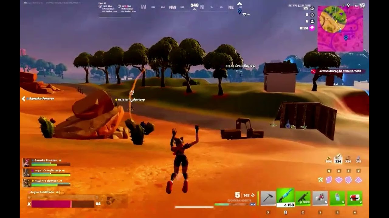 Salvando os amigos - Fortnite 2025