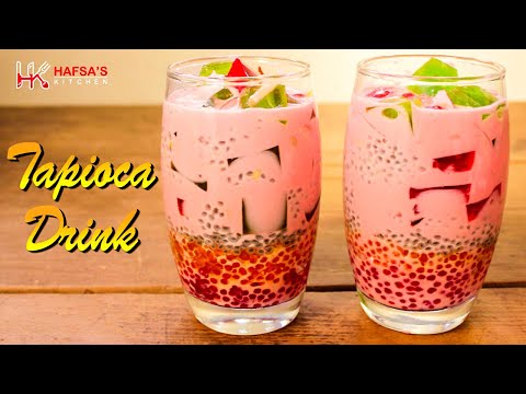 unique-sago-drink--tapioca-drink-recipe---yummy-drink-recipes