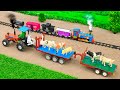 DIY Tractor With three Trailers To Pickup Farm Animals Cow,goat| Diy Tractor @sanocreator